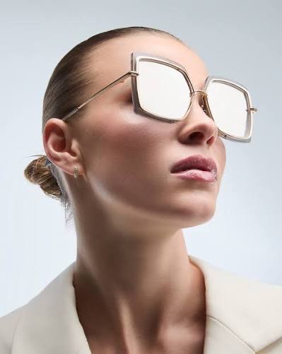 DITA · The Optical Model in oversized DITA eyeglasses from the Vision by Amel gallery