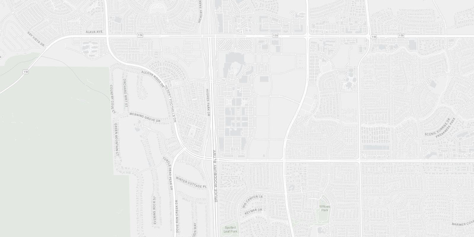 Street map of Festival Plaza at Downtown Summerlin, home of Vision by Amel