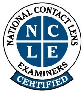 National Contact Lens Examiners Certified seal